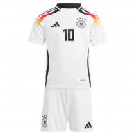Germany Jamal Musiala #10 Replica Home Minikit Euro 2024 Short Sleeve (+ pants)